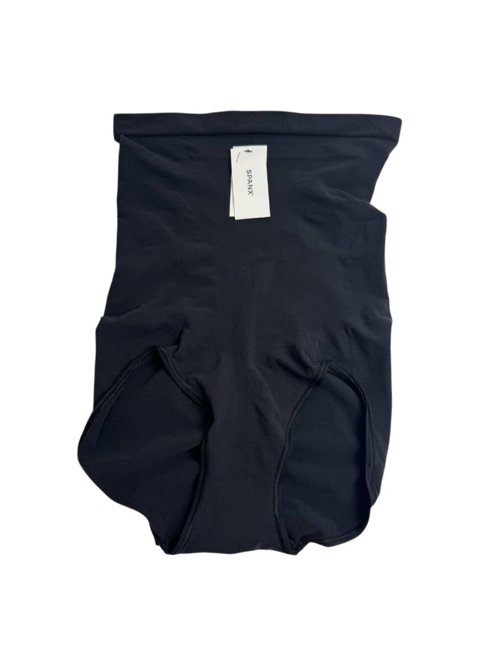 Spanx New Flawed High-Waisted Brief Black Size XL Style 10399 Hole Shapewear